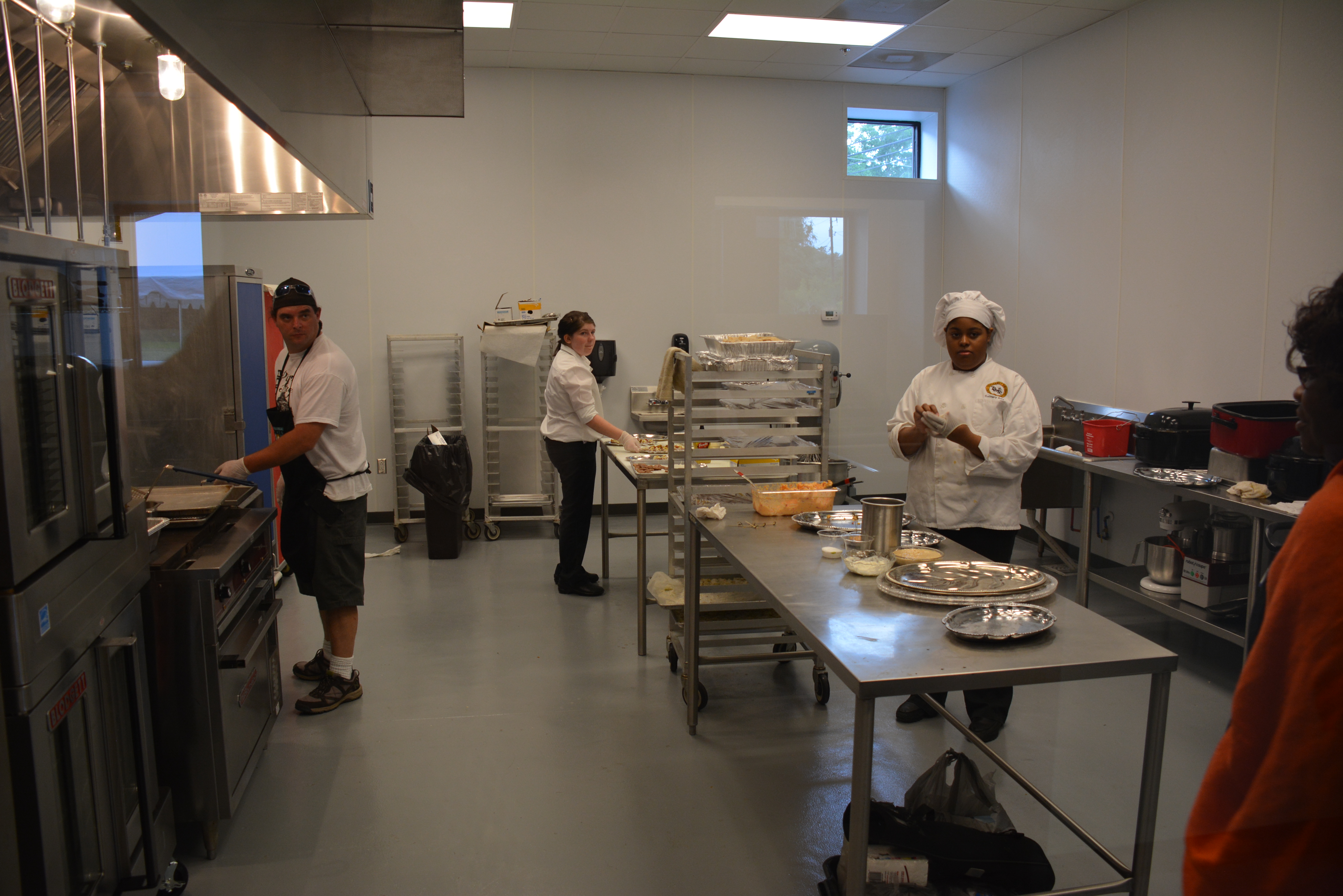 Colleton Commercial Kitchen trainees