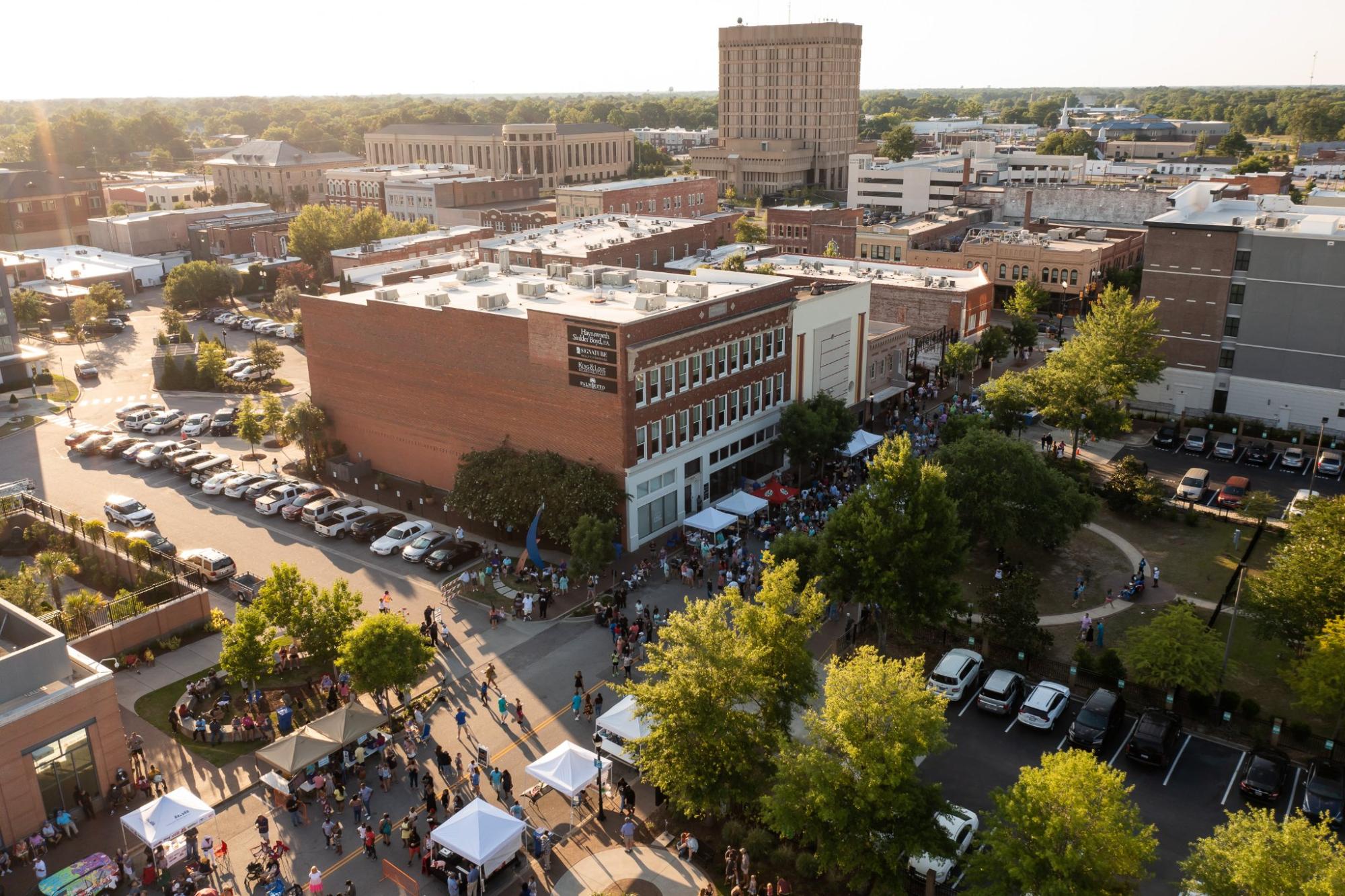 Downtown Florence is home to events like the Florence After 5 concert series. Photo: True Light Photography.