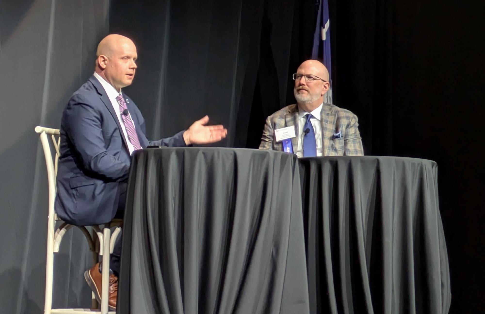 Justin Powell and Todd Glover