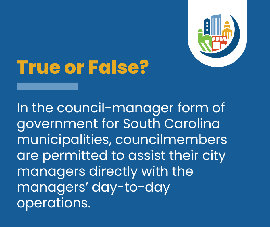 Municipal Elected Officials Institute of Government Quiz