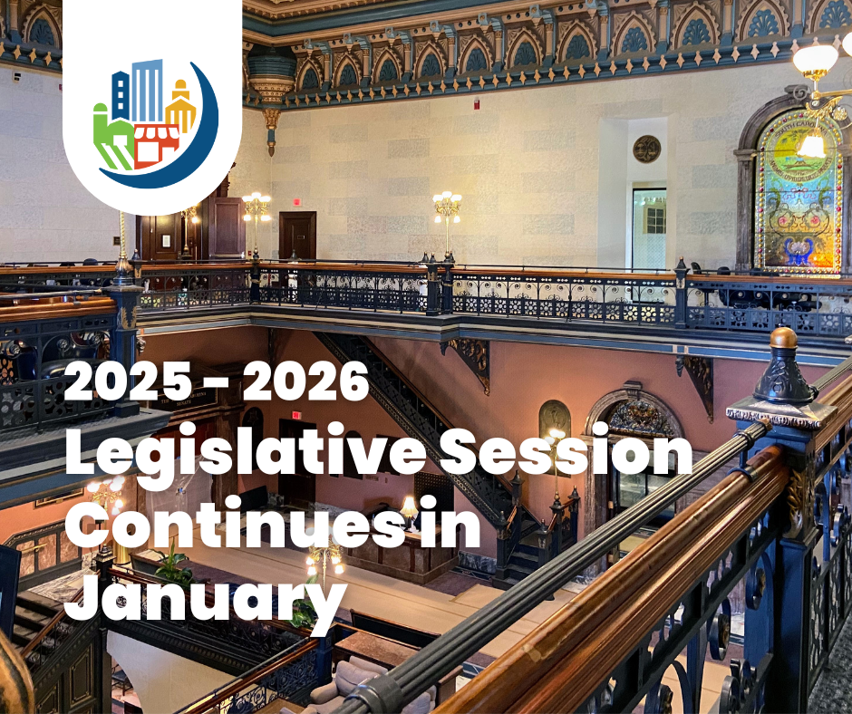 2025 – 2026 Legislative Session Continues in January