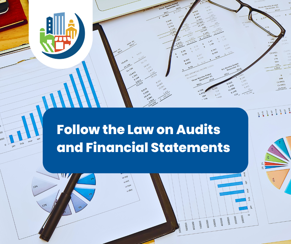 Follow the Law on Audits and Financial Statements