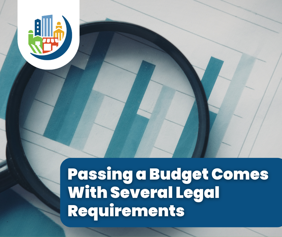 Passing a Budget Comes With Several Legal Requirements
