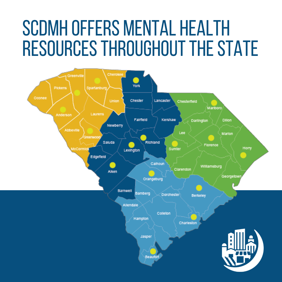 South Carolina Department of Mental Health Offers Mental Health Resources Throughout The State