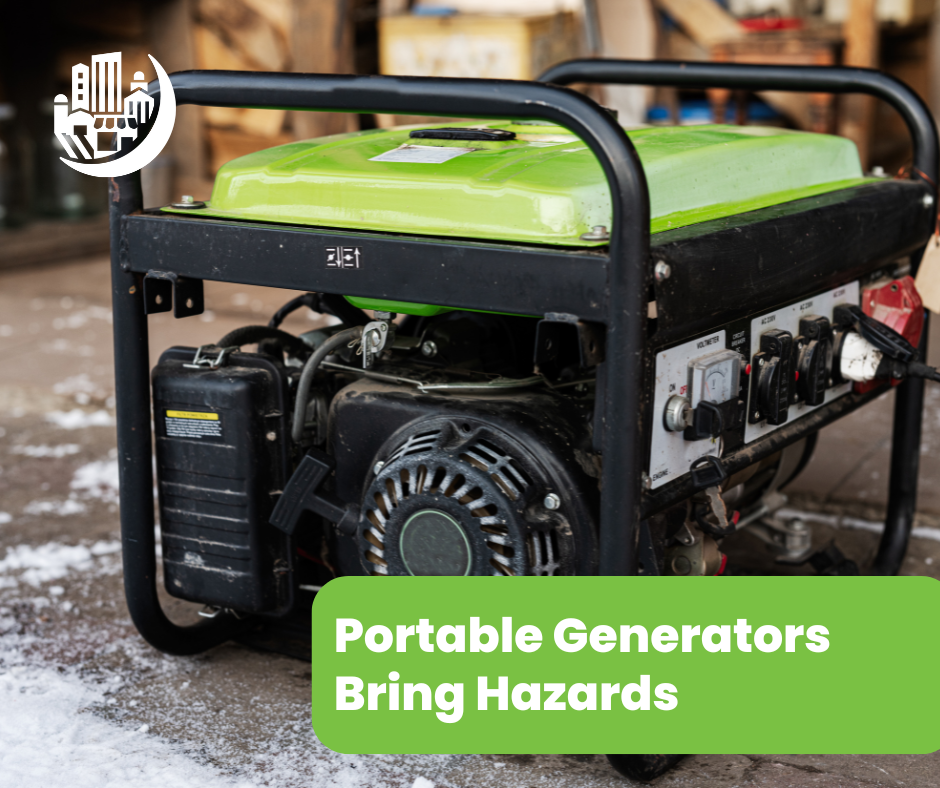 Portable Generators Bring Hazards