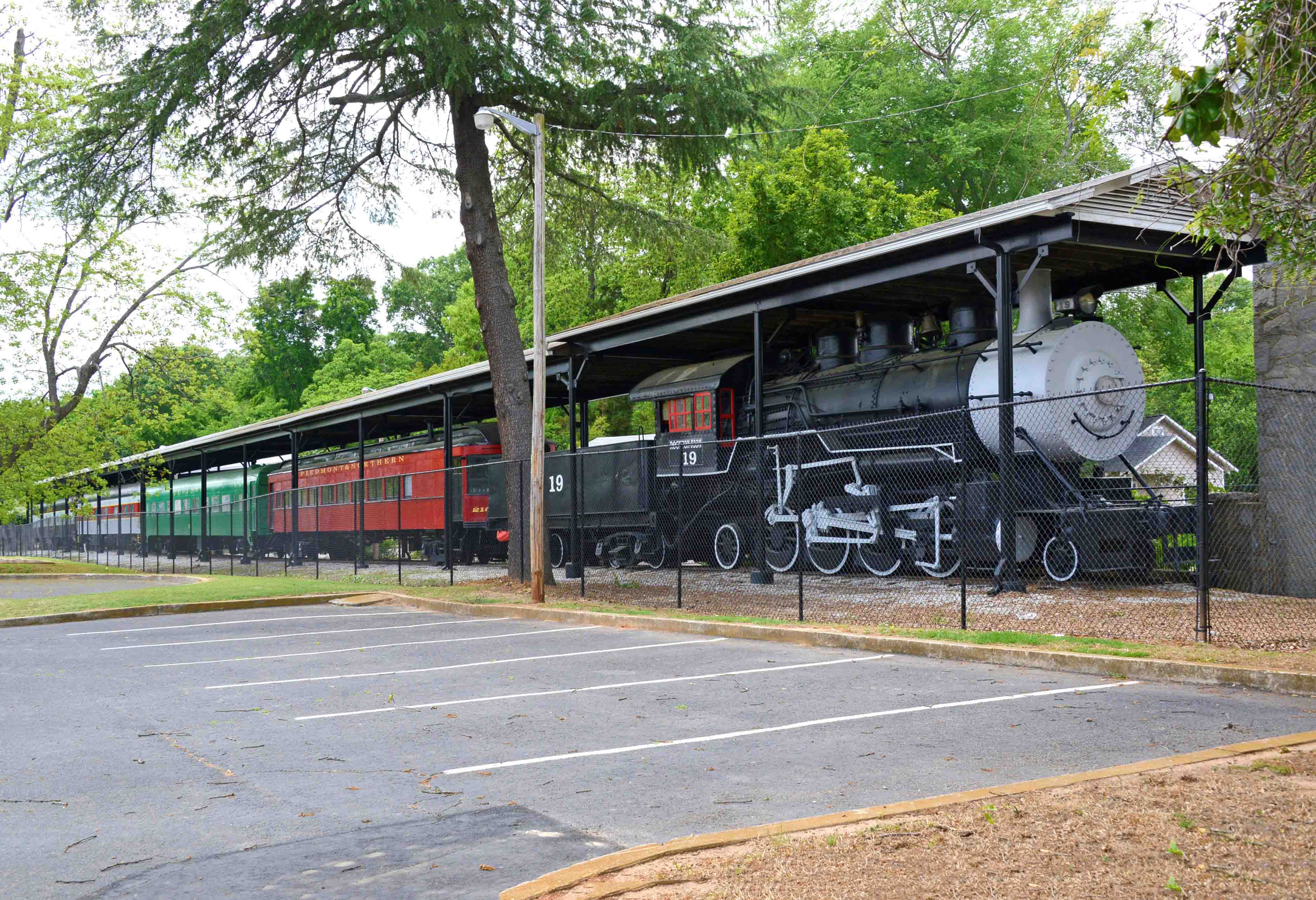 Greenwood Historic Railroad Center train