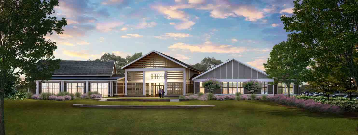 Architect's rendering of new Kiawah Island Town Hall