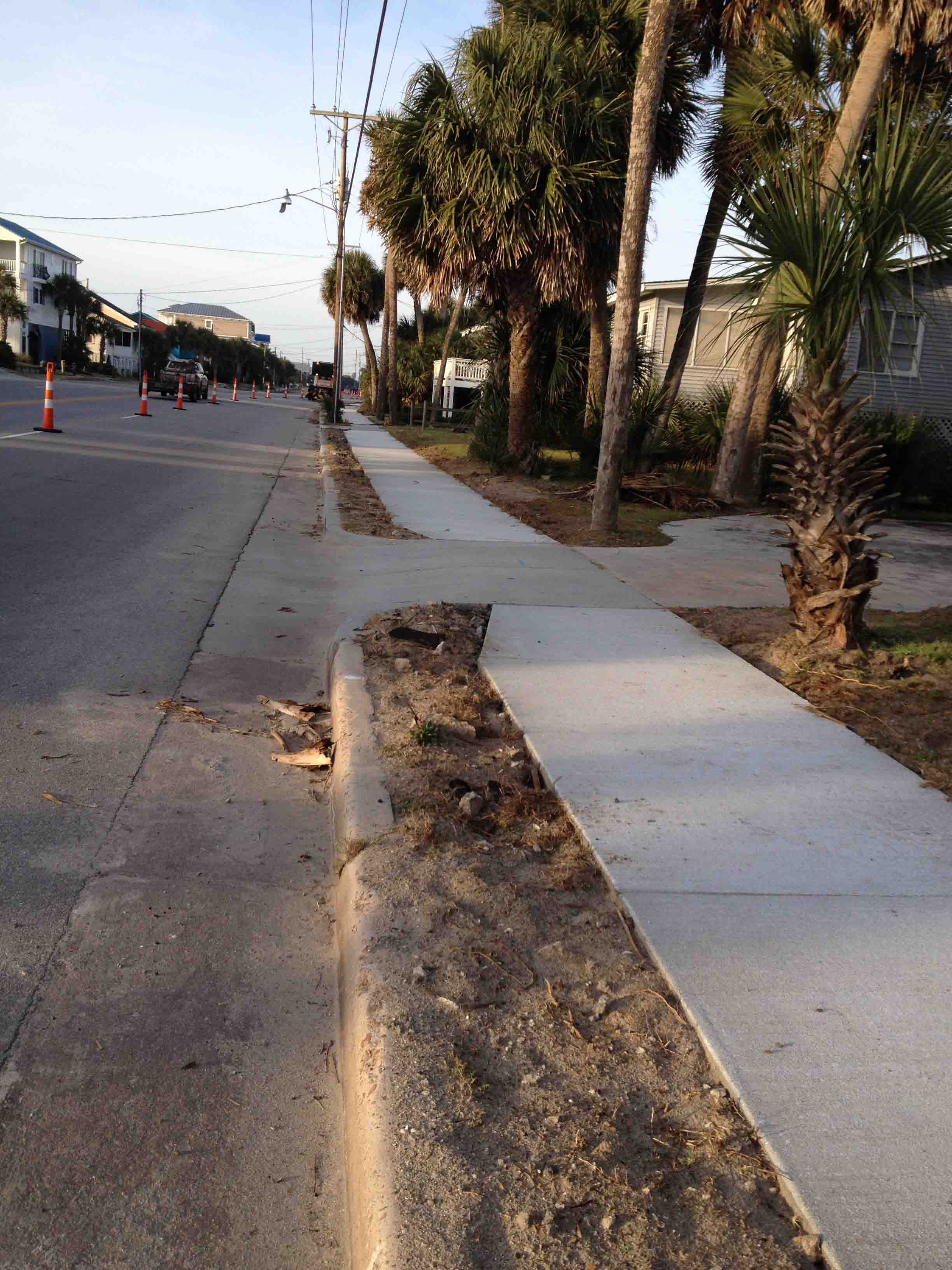 Town of Edisto Beach sidewalk improvement project