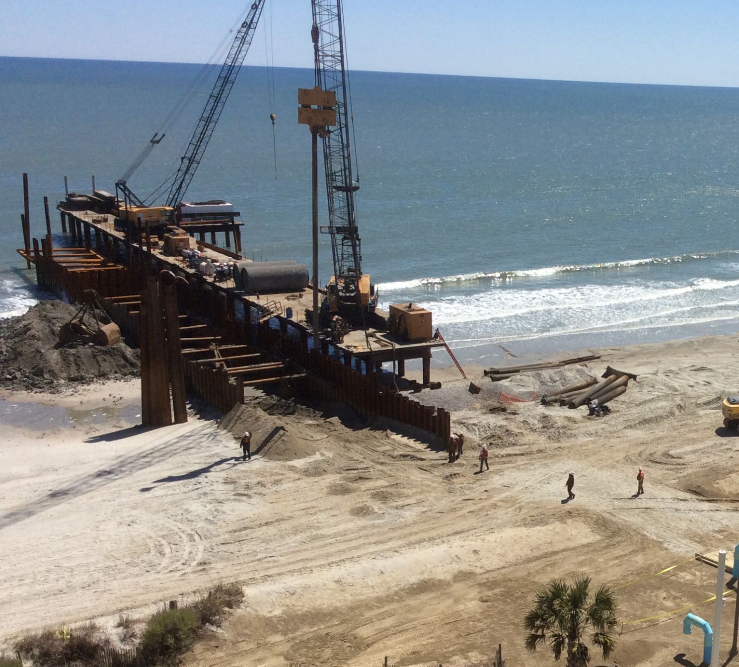 The City of Myrtle Beach builds a deepwater ocean outfall