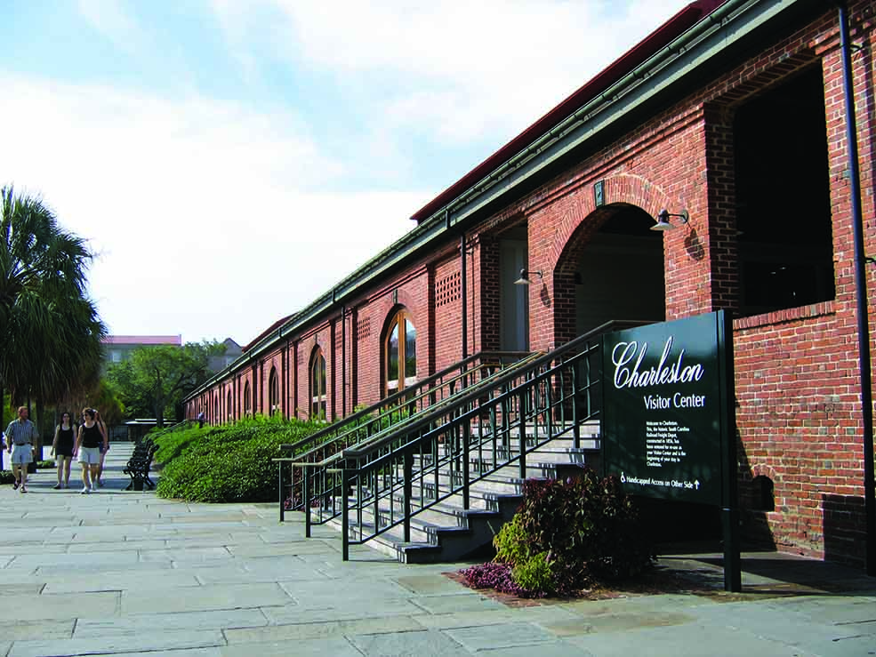 The Charleston Visitor Center is one of four regional centers operated by Explore Charleston