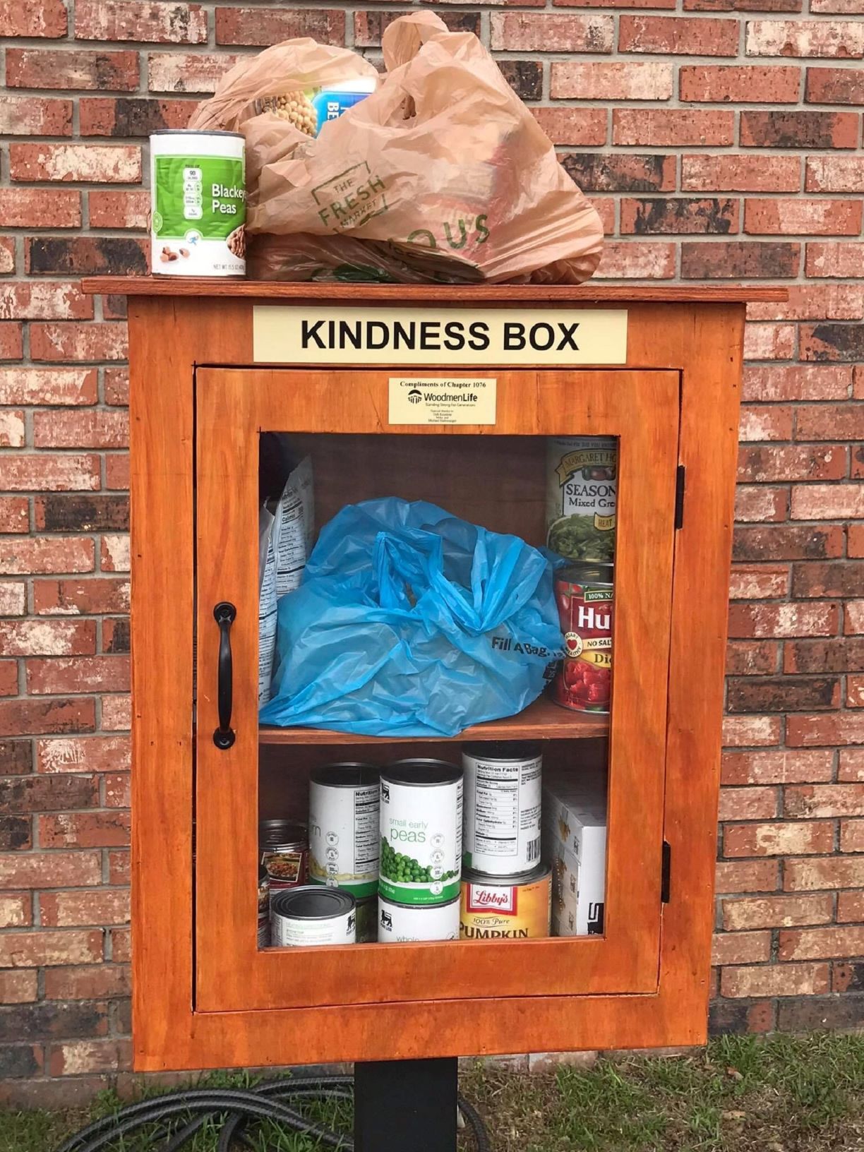 Elgin Town Hall kindness box