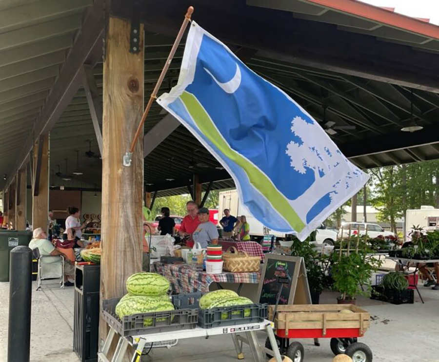 Moncks Corner hosts a weekly farmers market from April through November at the Moncks Corner Regional Recreation Complex. Photo: Town of Moncks Corner. 