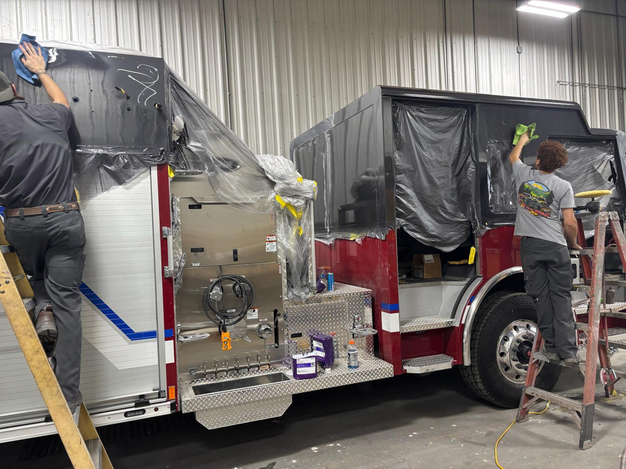 Travelers Rest handles the procurement of new fire trucks — among the largest items in the capital improvement budget — through a bidding process. Photo: City of Travelers Rest.
