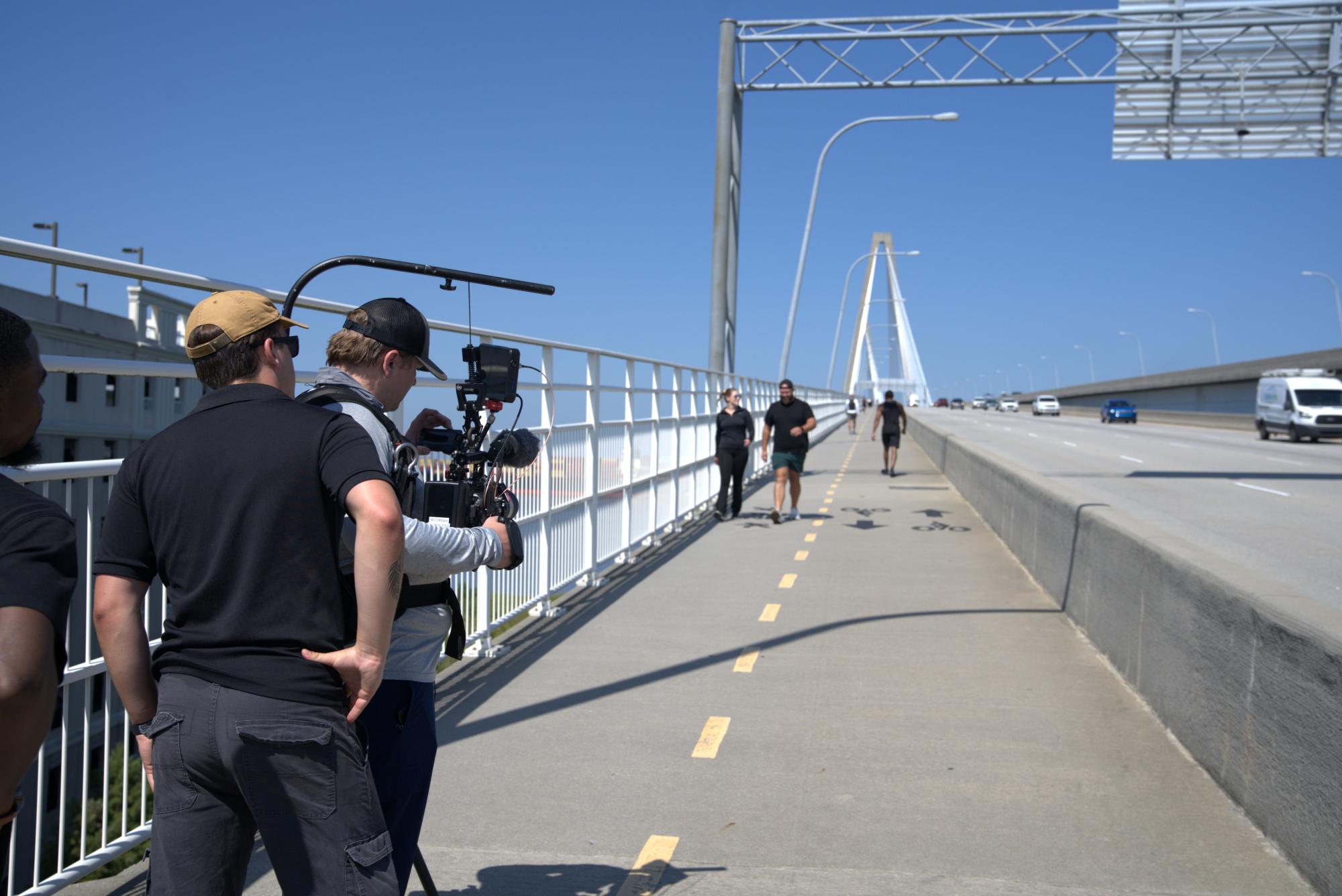 Mount Pleasant video on bridge