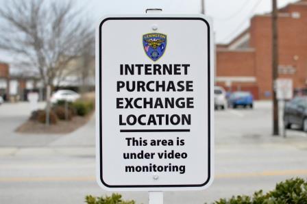 Lexington Police Department Internet Purchase Exchange Location